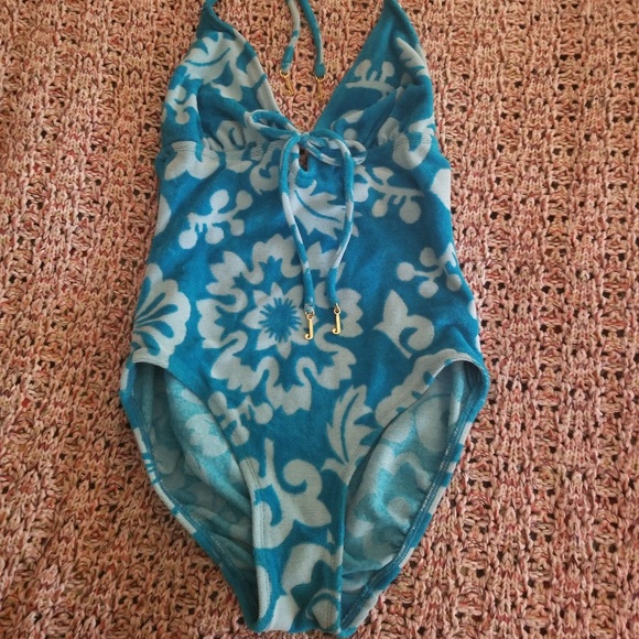 Juicy Couture Beach one-piece Swimsuit Small - Picture 2 of 5